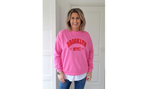 BROOKLYN roze/rood